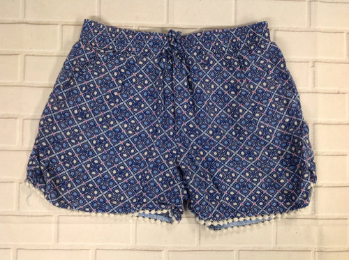 Faded Glory Blue Print Shorts
