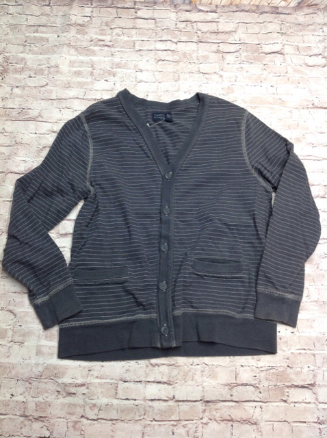 Faded Glory GRAY PRINT Stripe Top