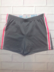 Faded Glory Gray & Pink Shorts
