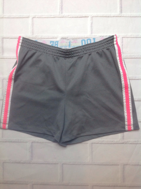 Faded Glory Gray & Pink Shorts