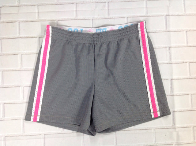 Faded Glory Gray & Pink Shorts