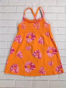 Faded Glory Orange Print Dress