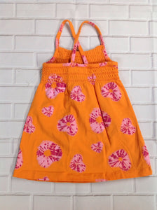 Faded Glory Orange Print Dress