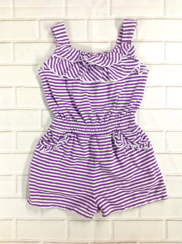 Faded Glory PURPLE & WHITE One Piece