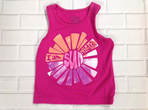 Faded Glory Purple Print Top