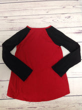 Faded Glory Red & Black Top