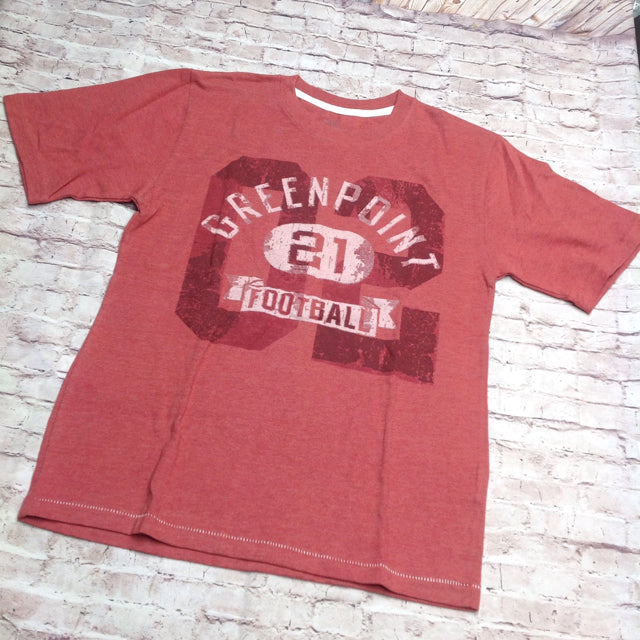 Faded Glory Red Football Top