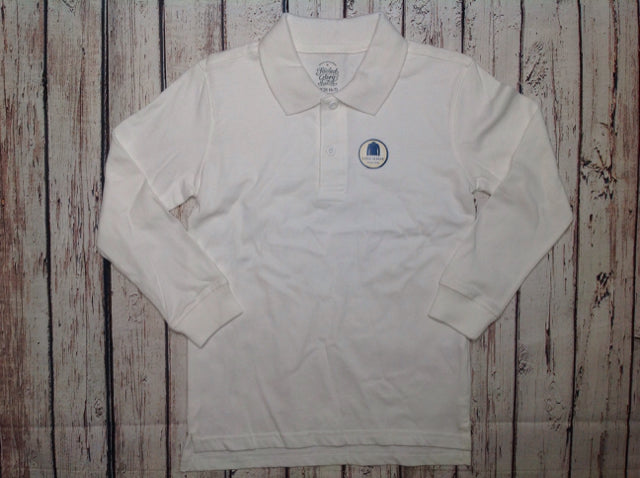 Faded Glory White Long Sleeve Top