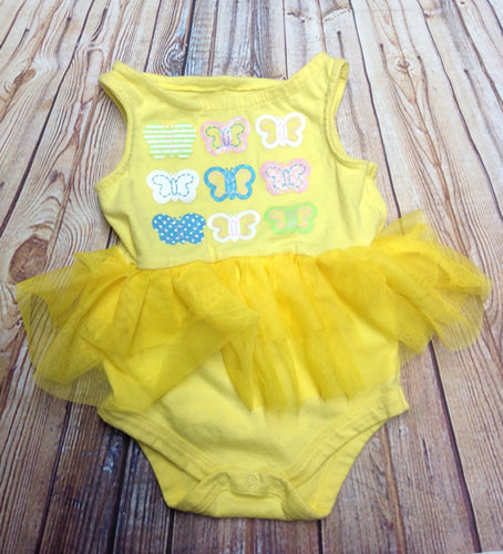 Faded Glory Yellow One Piece