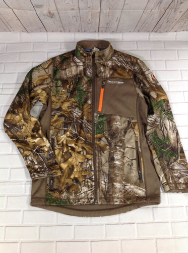 Field & Stream Brown Print Jacket