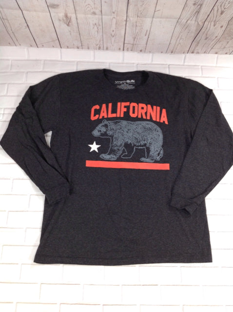 Fifth-Sun GRAY PRINT BEAR Top