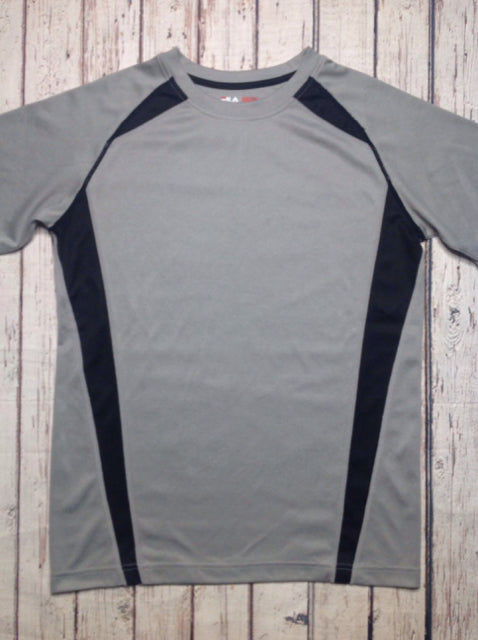 Fila Black & Gray Mesh Top