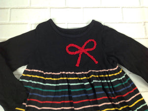 First Impressions Black Print Top