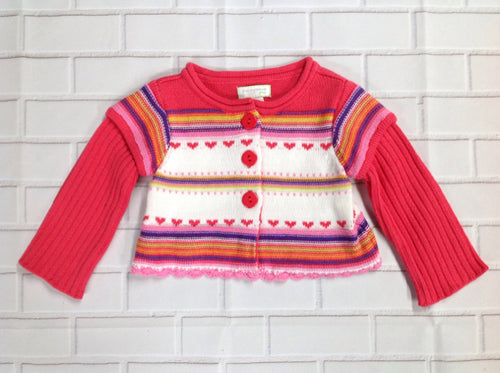 First Impressions Multi-Color Sweater