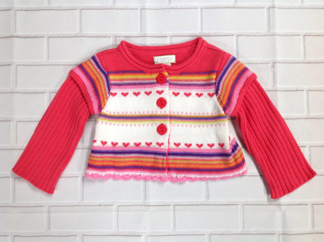 First Impressions Multi-Color Sweater
