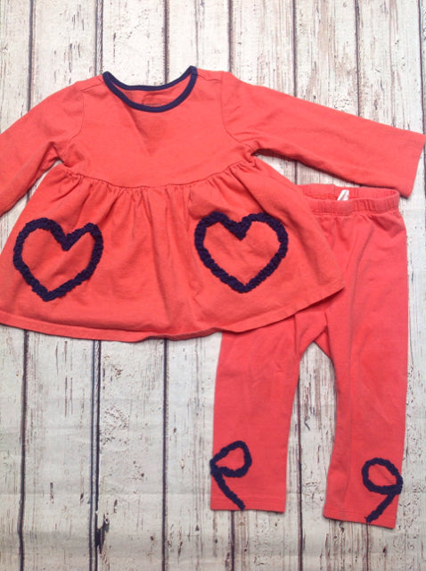 First Impressions Orange & Blue 2 PC Outfit