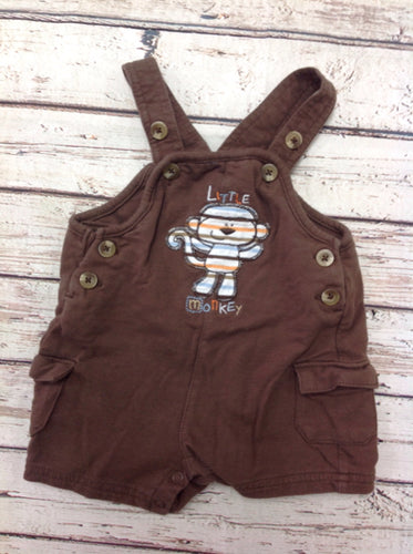 First Moments Brown Shortalls