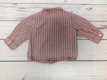 First Moments Red Print Top