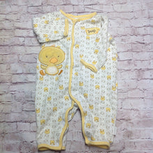 First Moments Yellow & White One Piece