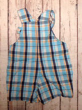 First Moments Orange & Blue Shortalls