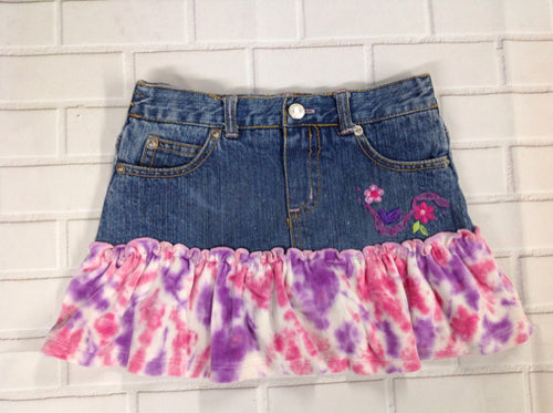 Flapdoodles Blue Skort