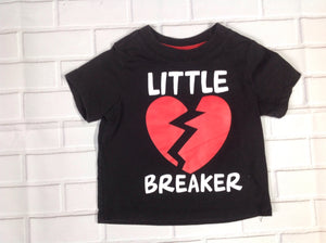 Frz Black Heart Breaker Top