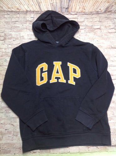 GAP KIDS BLUE & YELLOW PULLOVER HOODIE Top