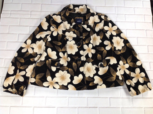 GAP KIDS Black & Tan Jacket