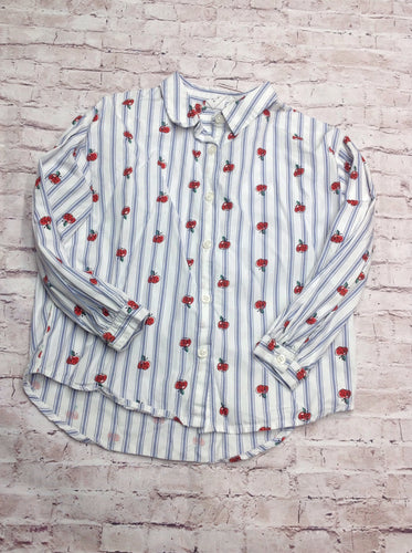 GAP KIDS Blue & White Top
