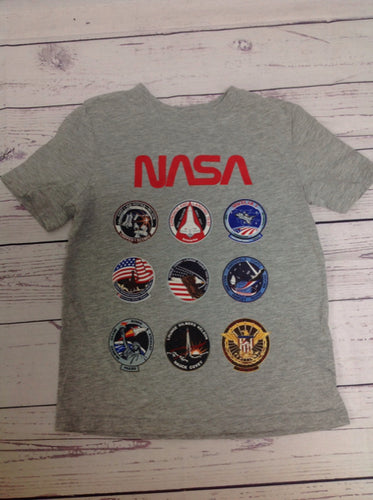 GAP KIDS GRAY PRINT NASA Top