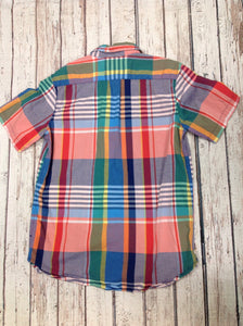 GAP KIDS Multi-Color Plaid Top