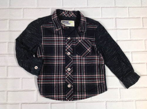 GENUINE BABY Black Print Top