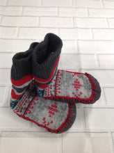 GRAY & RED Slippers