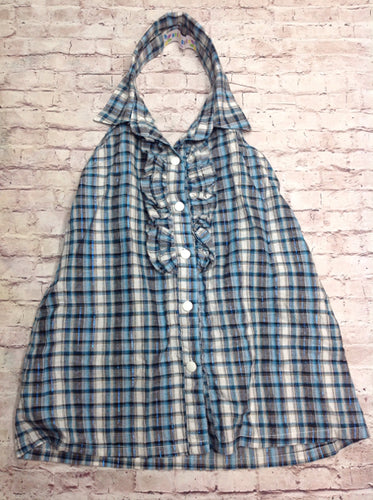 GRIZZLY GIRL Blue Top