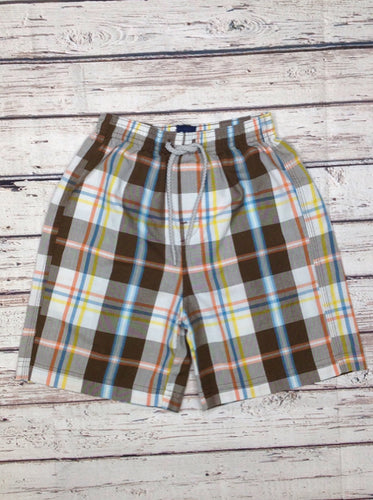 Gap Brown Print Plaid Sleepwear