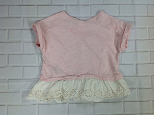 Gap Pink & Cream Top