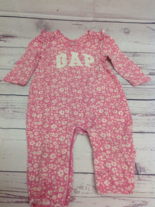 Gap Pink & White One Piece
