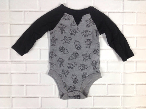 Garanamals Black & Gray Top