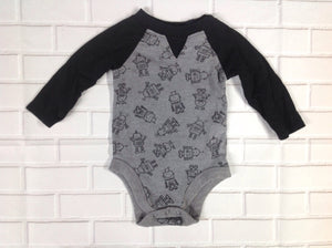 Garanamals Black & Gray Top