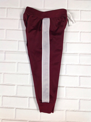 Garanimals Burgundy & Grey Stripe Pants