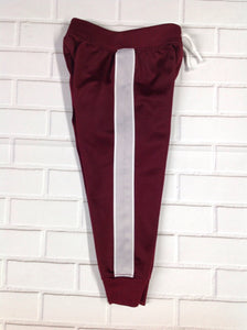 Garanimals Burgundy & Grey Stripe Pants