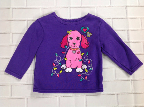 Garanimals Purple Print Top