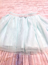 Genuine Kids Blue & Silver Solid Skirt