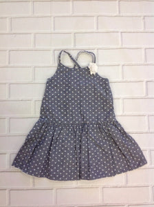 Genuine Kids Blue & White Dress