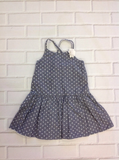 Genuine Kids Blue & White Dress