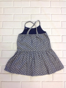 Genuine Kids Blue & White Dress
