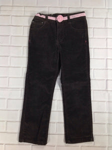 Genuine Kids Gray & Pink Solid Pants