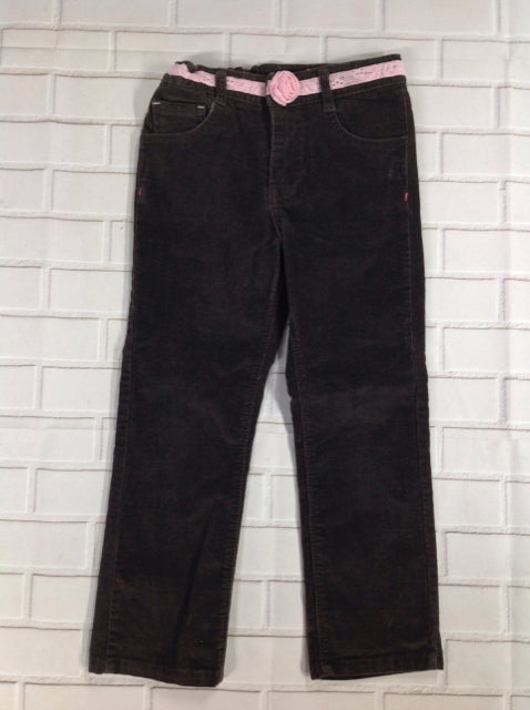 Genuine Kids Gray & Pink Solid Pants