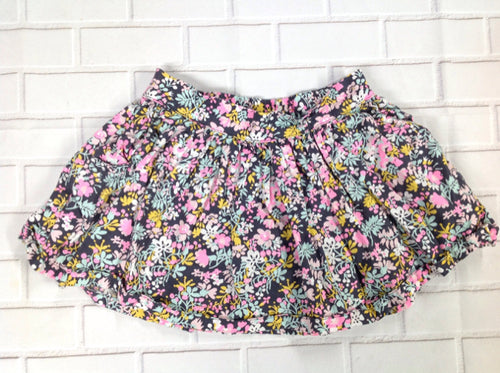 Genuine Kids Multi-Color Floral Skirt