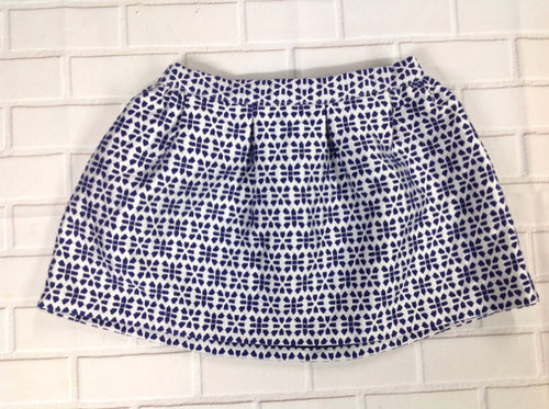 Genuine Kids Navy & White Skirt